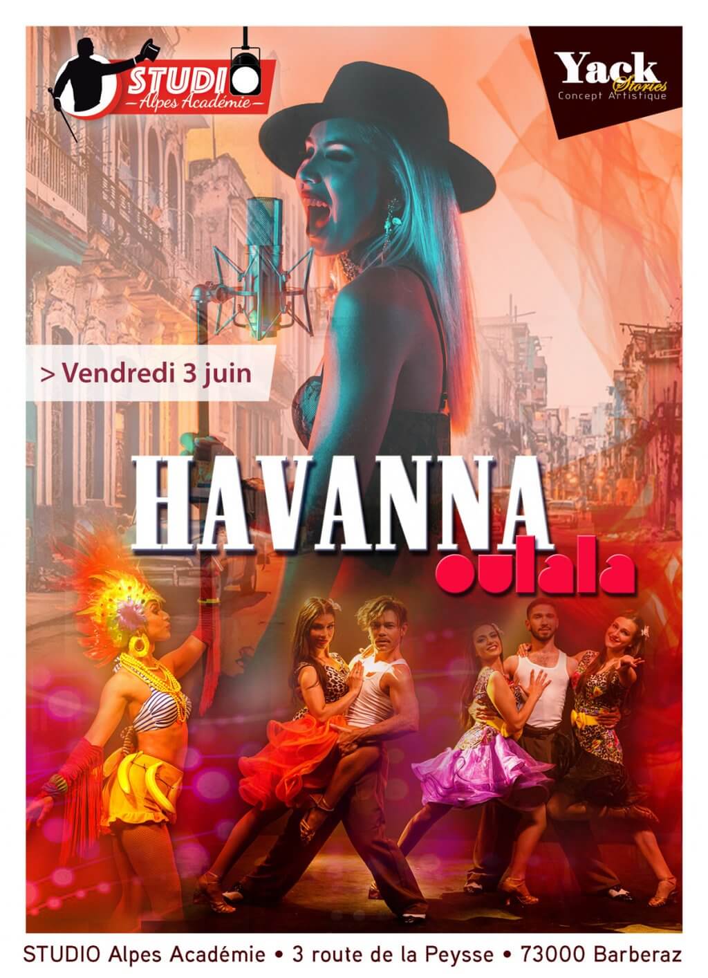 Havanna Oulala - Un événement de Studio Alpes Académie